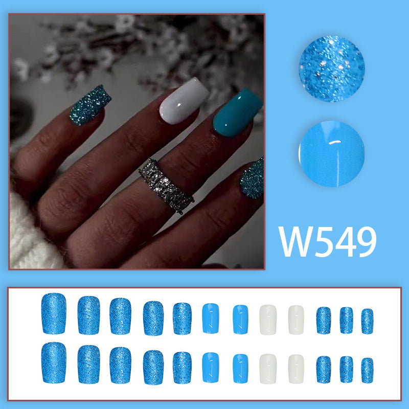 European And American Short Detachable Nail Tips