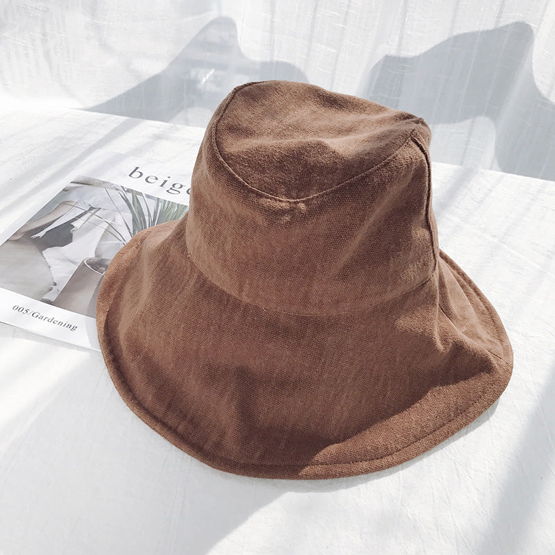 Hat Female Summer Big Eaves Sun Protection Fisherman