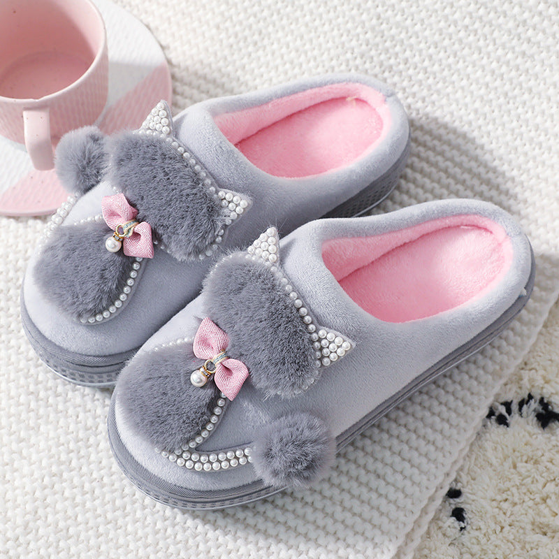 Cute cartoon cat non-slip slippers