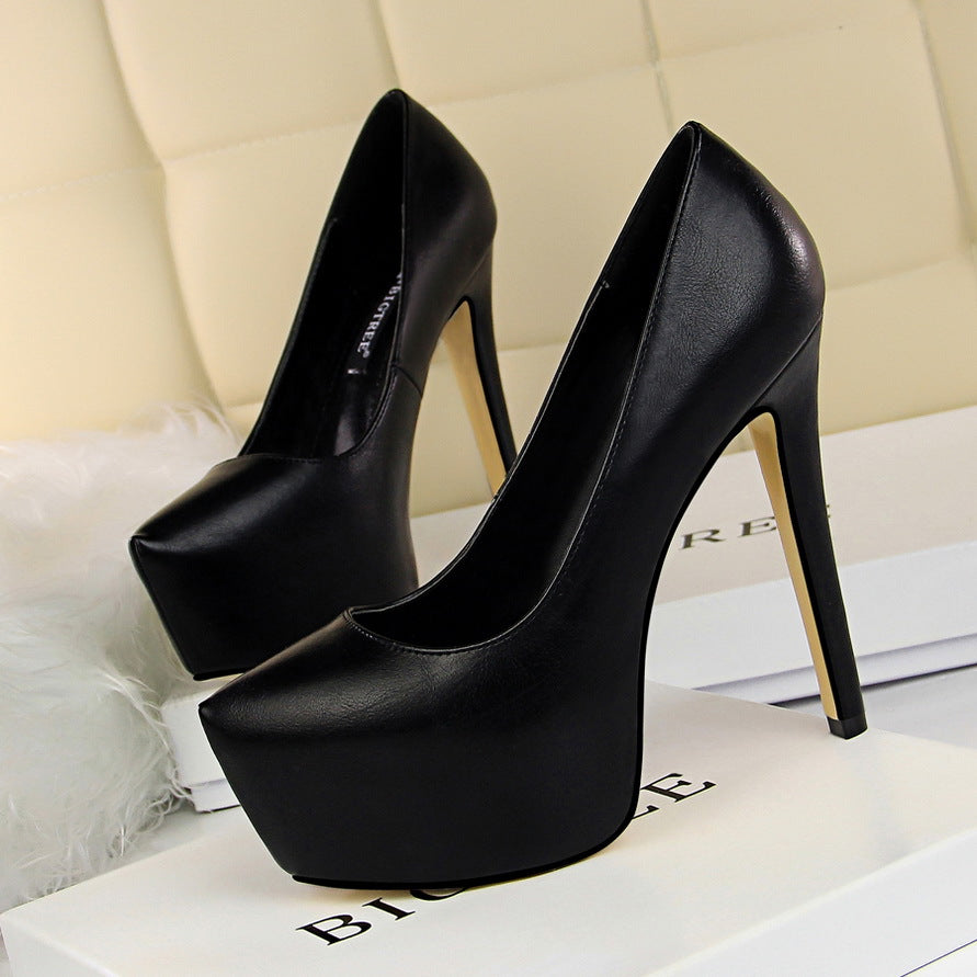 High Heeled Shoes Thin Heeled Women's Shoes Hate Sky High