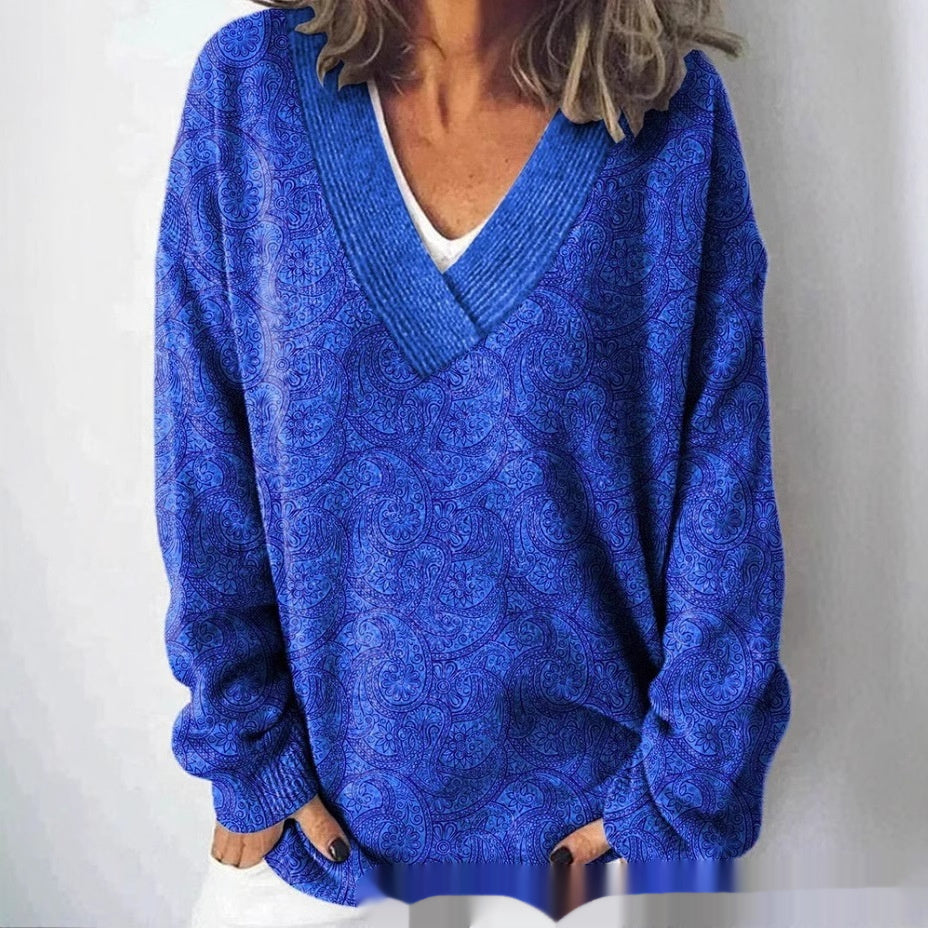 Animal Pattern Printed Casual Women's Sweater 3D