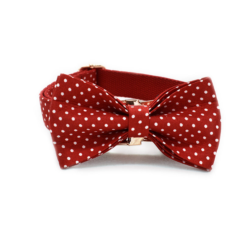 Red Dot Dog Leash Supply Pet Supplies Collar