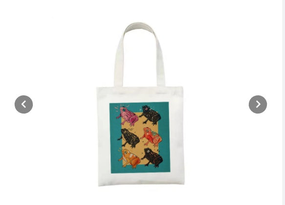 Frog Funny Women's Shoulder Bags Kawaii Girls