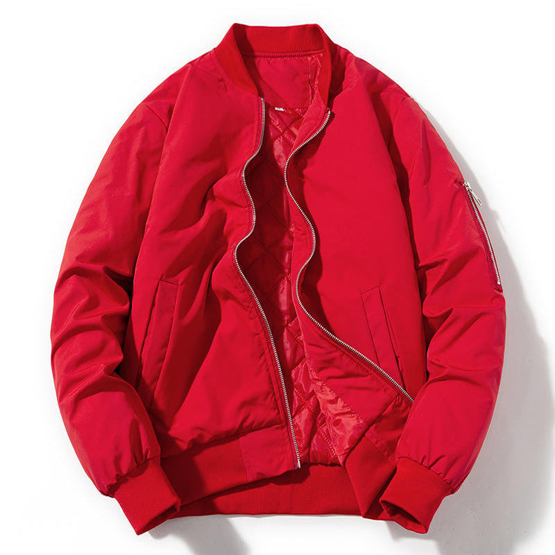 Fashion Personality Men's Warm Pilot Coat
