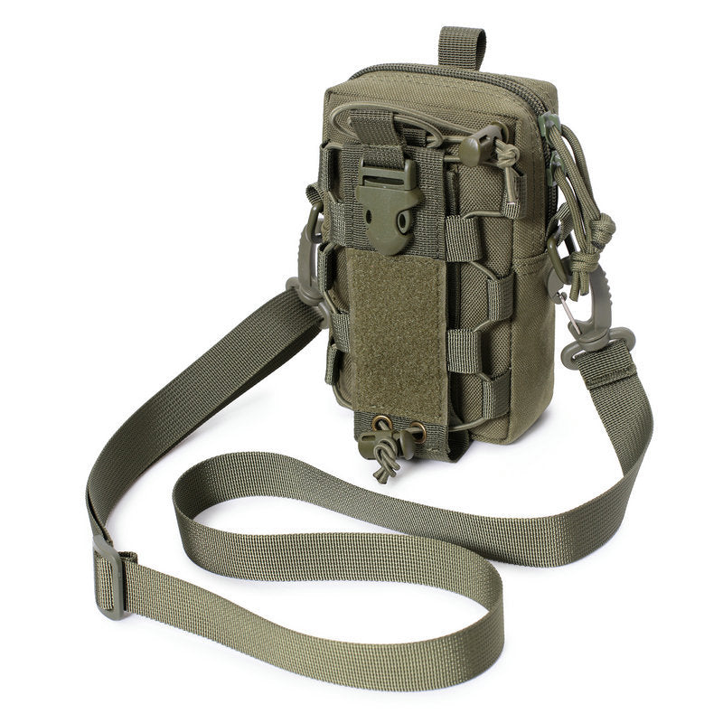 Outdoor Sports Water Bottle Zipper Bag Oxford Cloth Waist