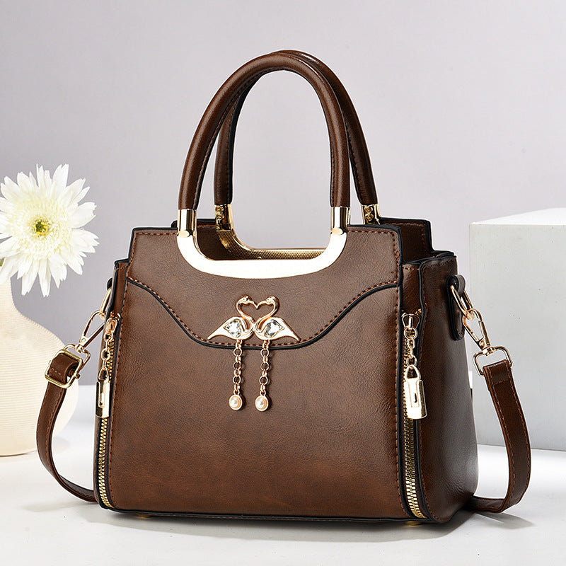 Retro Portable Crossbody Large Capacity Commuter Bag