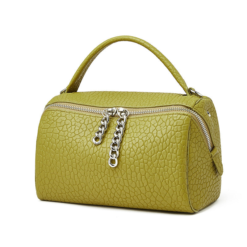 Bill Of Lading Shoulder Messenger Bag Bubble Pattern