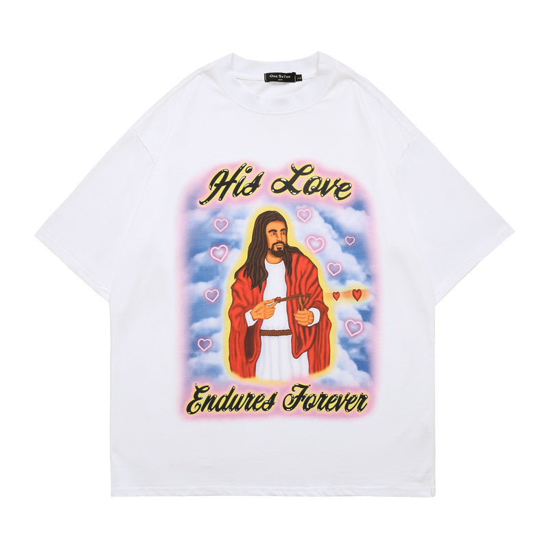 Youth Street Casual Round Neck Half Sleeve Men