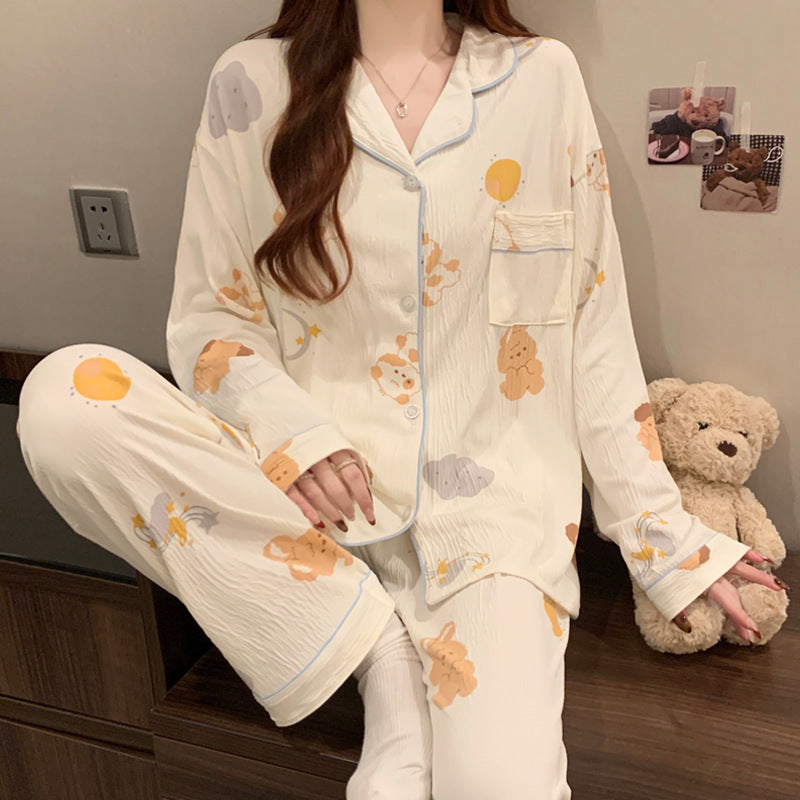 High-value Korean-style Wrinkled Fabric Womens Suit