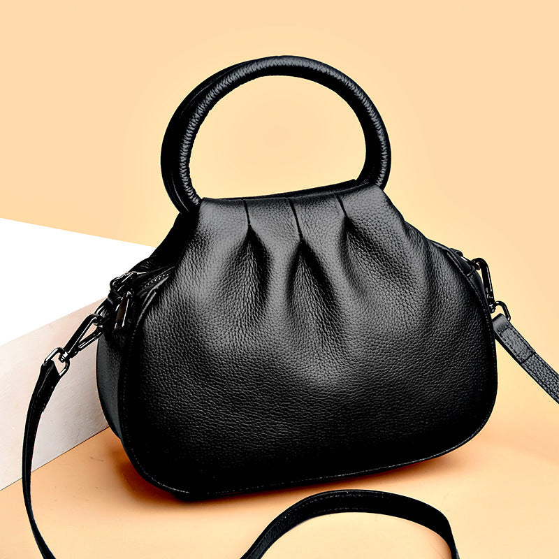 Sophisticated Elephant-gray Womens Bag Versatile Crossbody Style