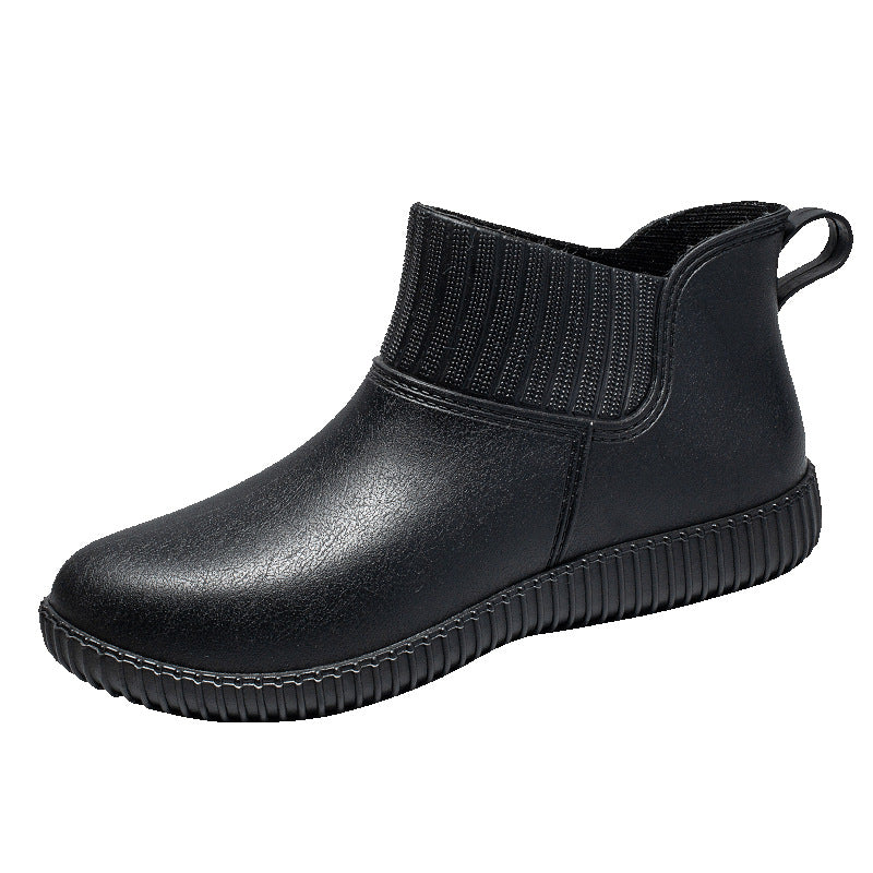 Work Water Boots Outside The Kitchen