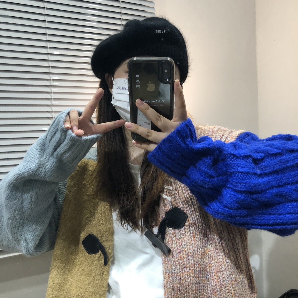 Rabbit Fur Beret Women's Autumn And Winter