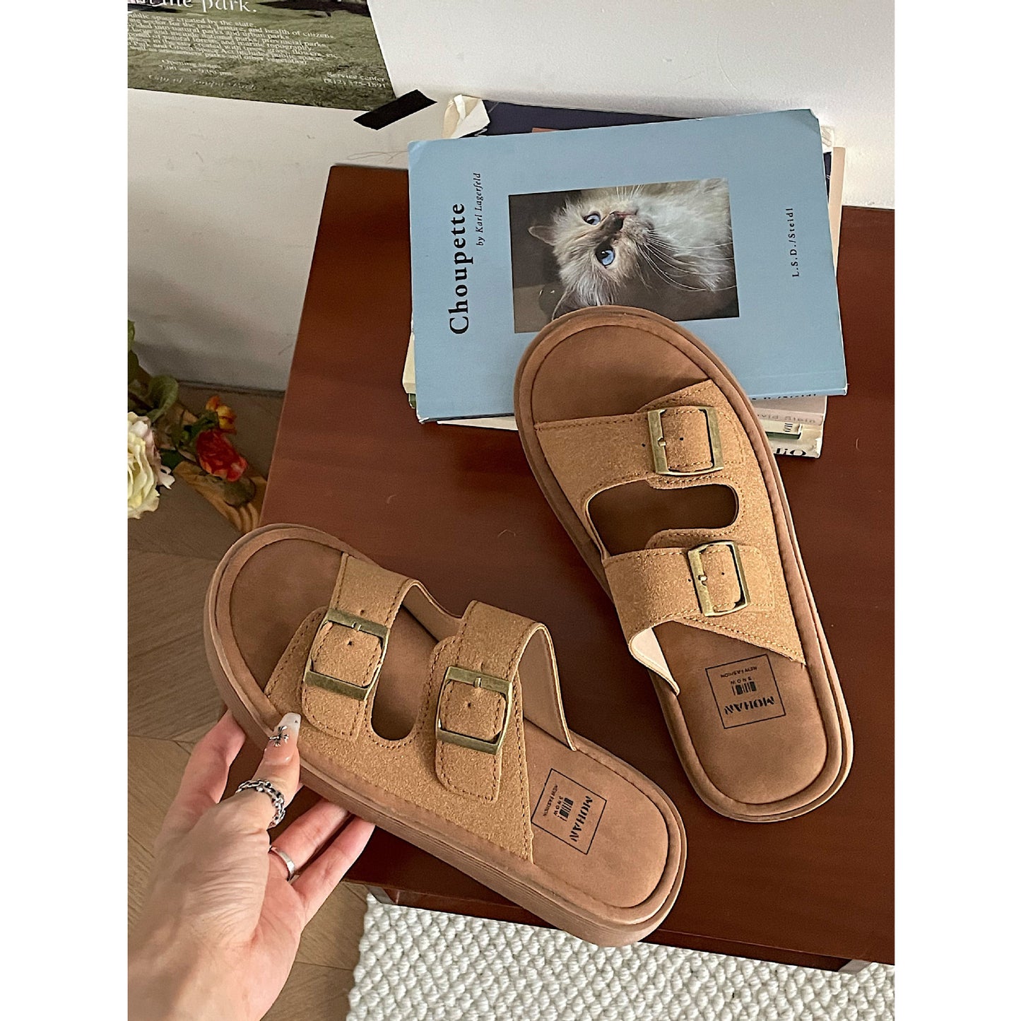 Casual Platform Non-slip Beach Flip-flops Women's Summer Outerwear