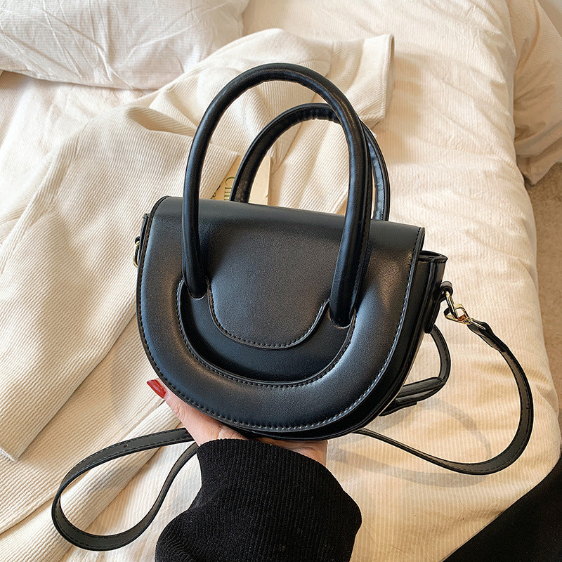 Women's Fashionable And Versatile Simple Single Shoulder Crossbody Bag