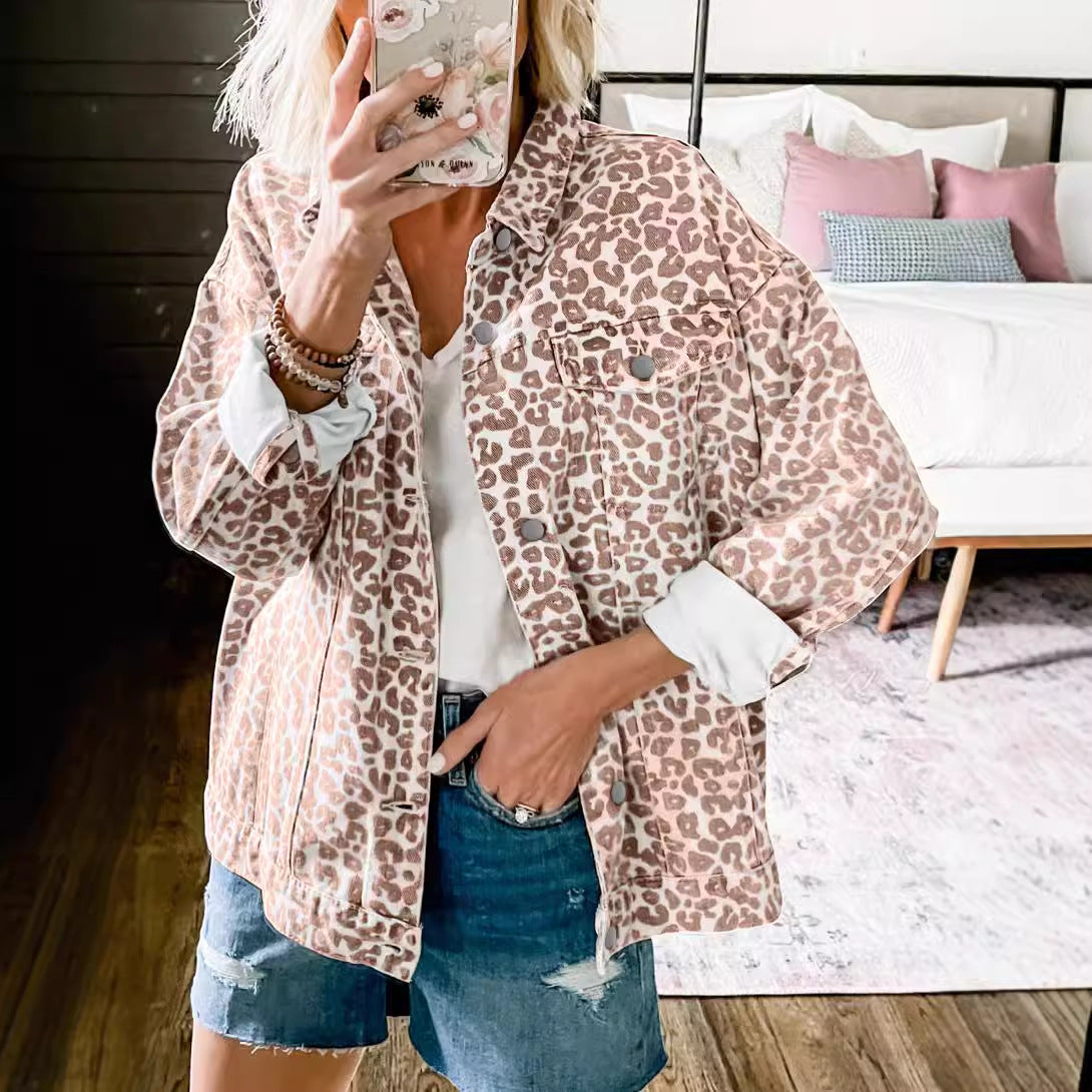 Cross Border Long-sleeved Coat Loose Bow Leisure Commute