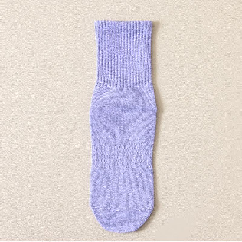 Tube Socks Professional Sports Anti-slip Silicone Indoor Fitness Pilates Boneless Room Socks