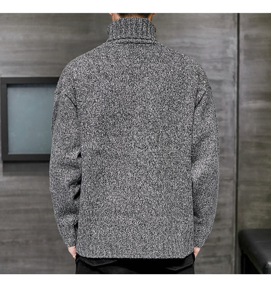 Loose Bottoming Shirt Solid Color Knit Long Sleeves
