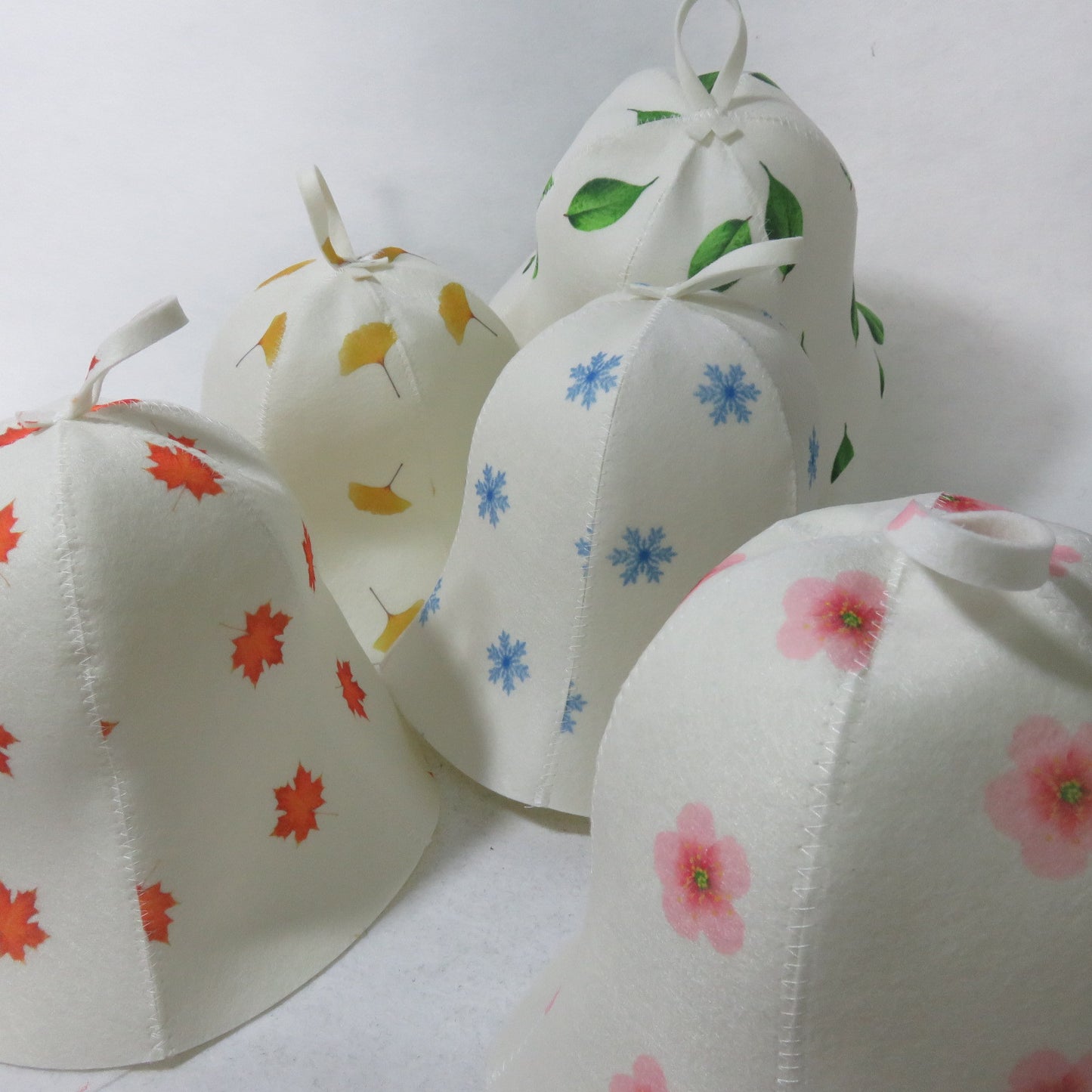 Fashion Simple Felt Sauna Shower Hat