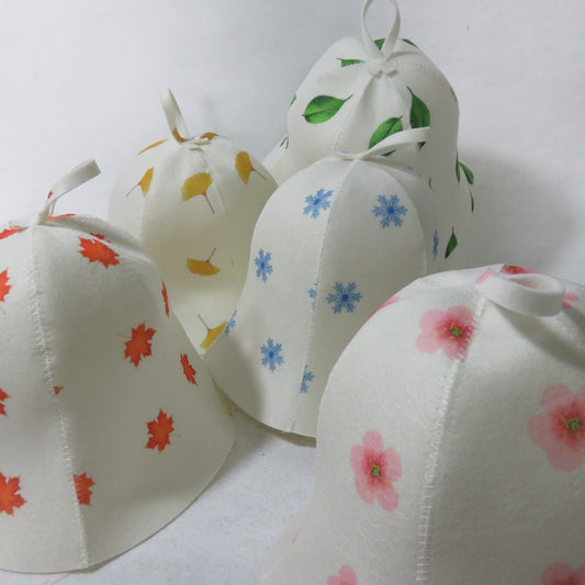 Fashion Simple Felt Sauna Shower Hat