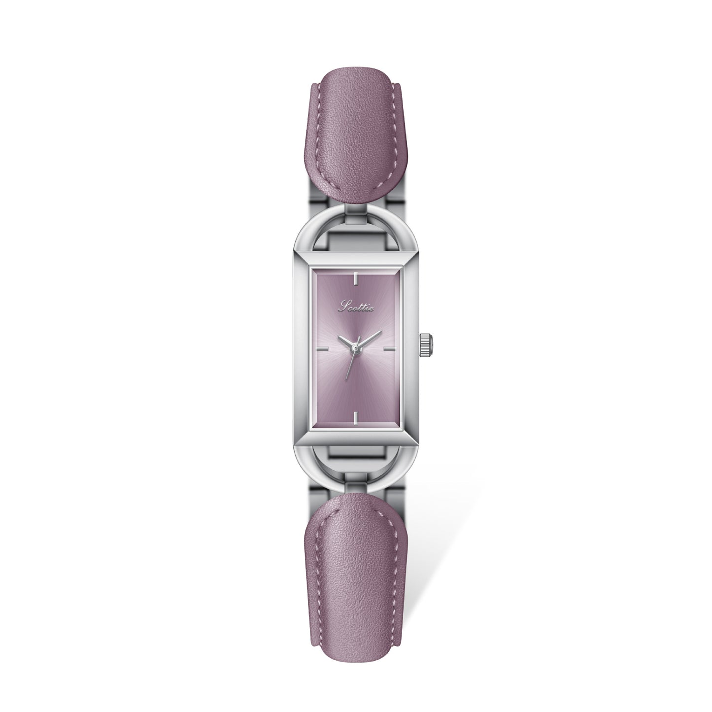 New Square Leather Belt Bracelet Watch