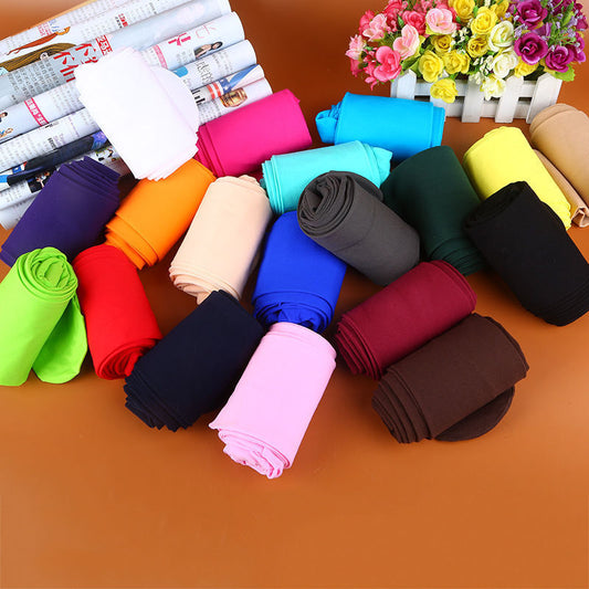 Velvet Candy-colored Tights Multiple Colors