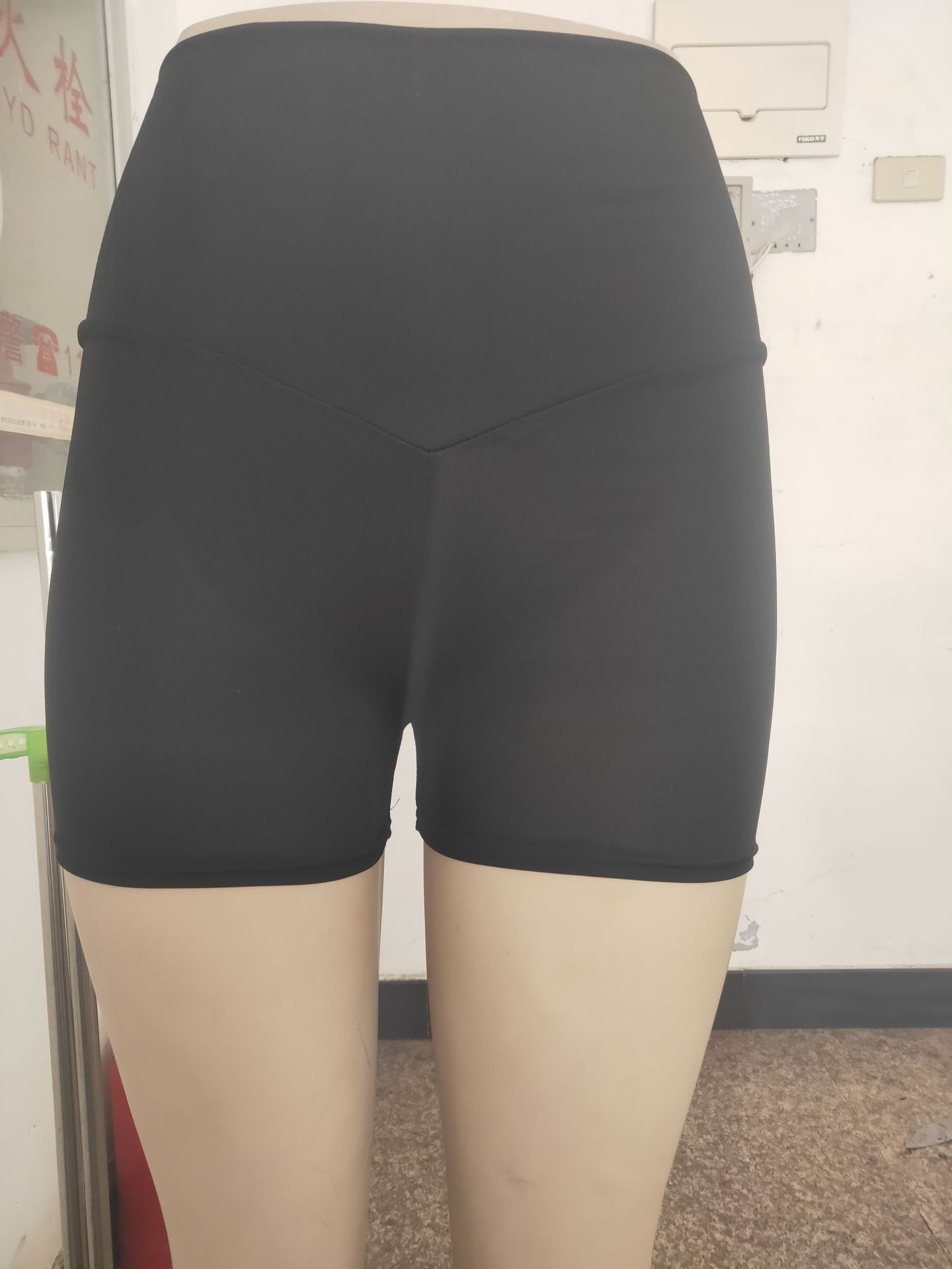 Amazon Summer New Front High Waist Three-point Shorts
