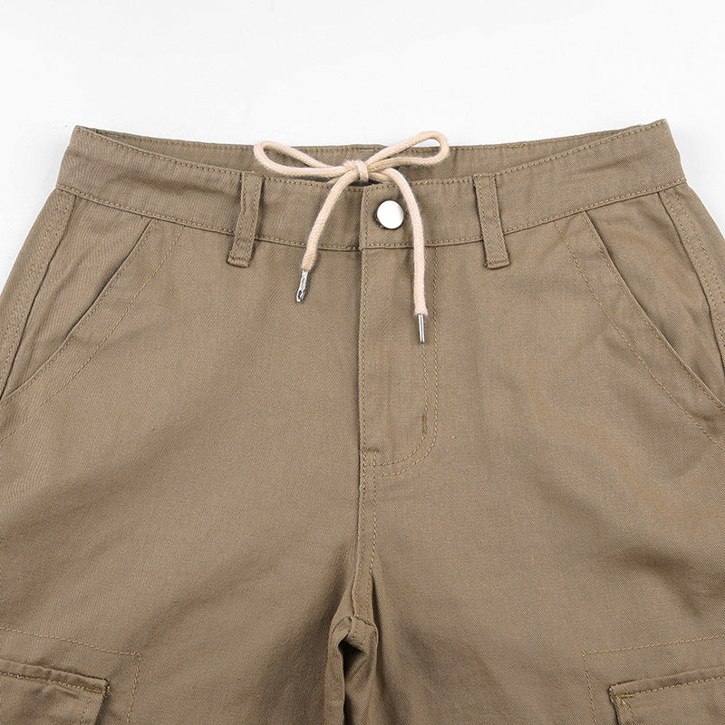 Waste Soil Pocket Stitching Cement Color Tooling Jeans