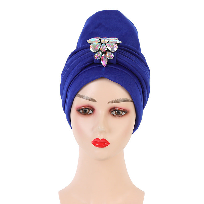 Muslim Space Laminated Crumpled Stick Drill Laminated Toe Hat