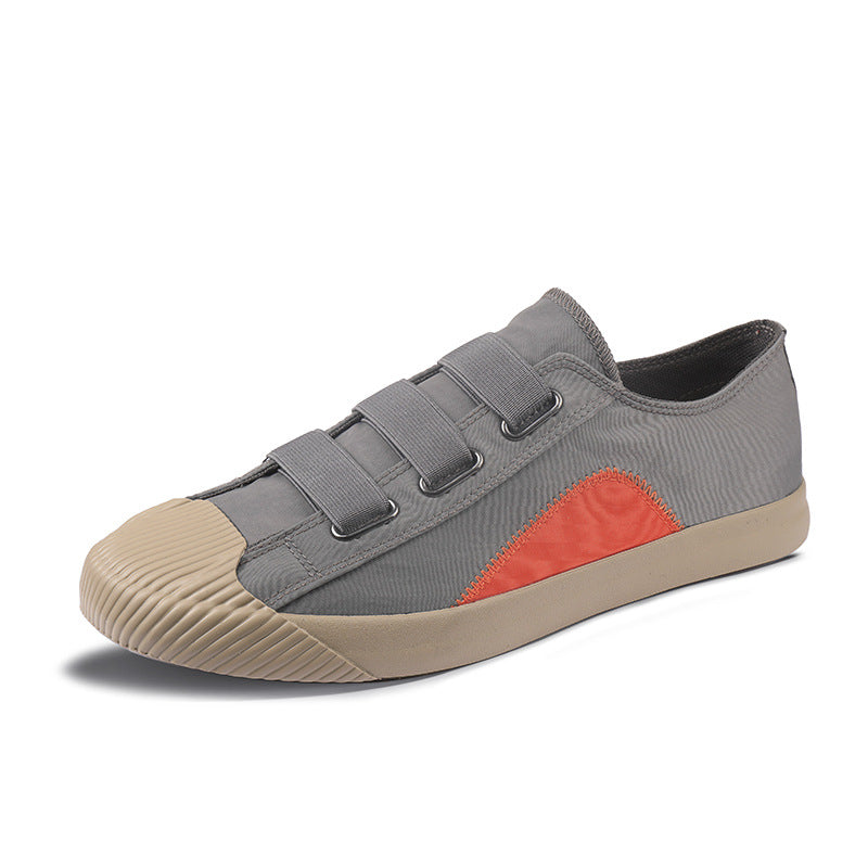 Retro Color-blocking Canvas Shoes New Trendy