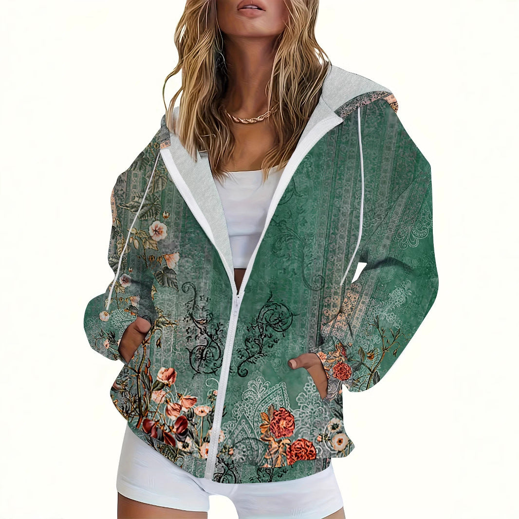 Casual Independent Station With Cardigan Coat