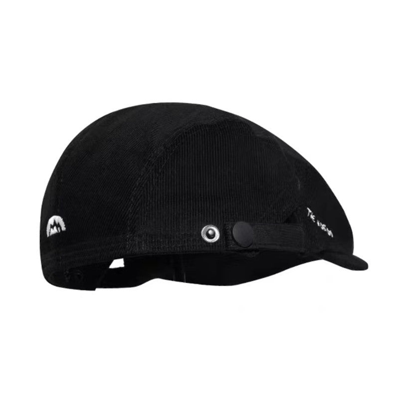 Beret Worn Backward Versatile For Women All-match For Autumn And Winter