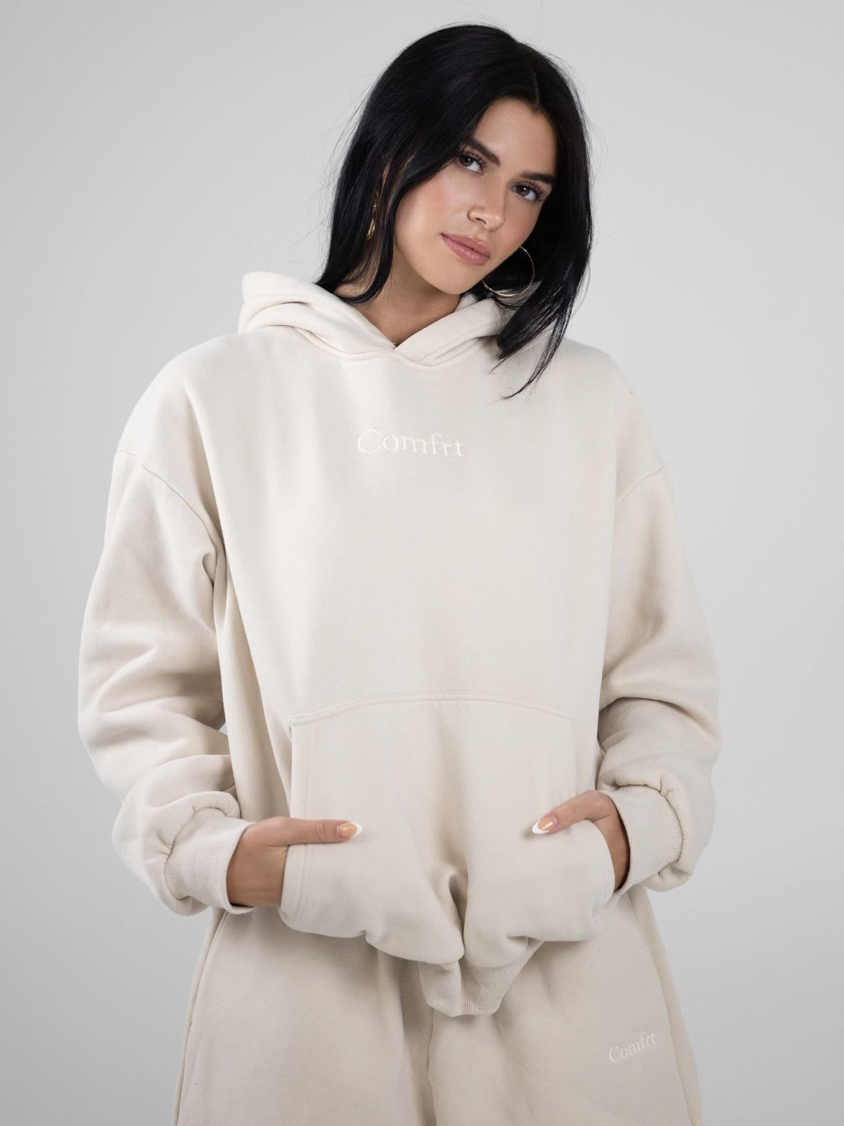Couples Hoodie And Casual Loose Sweatpants Set