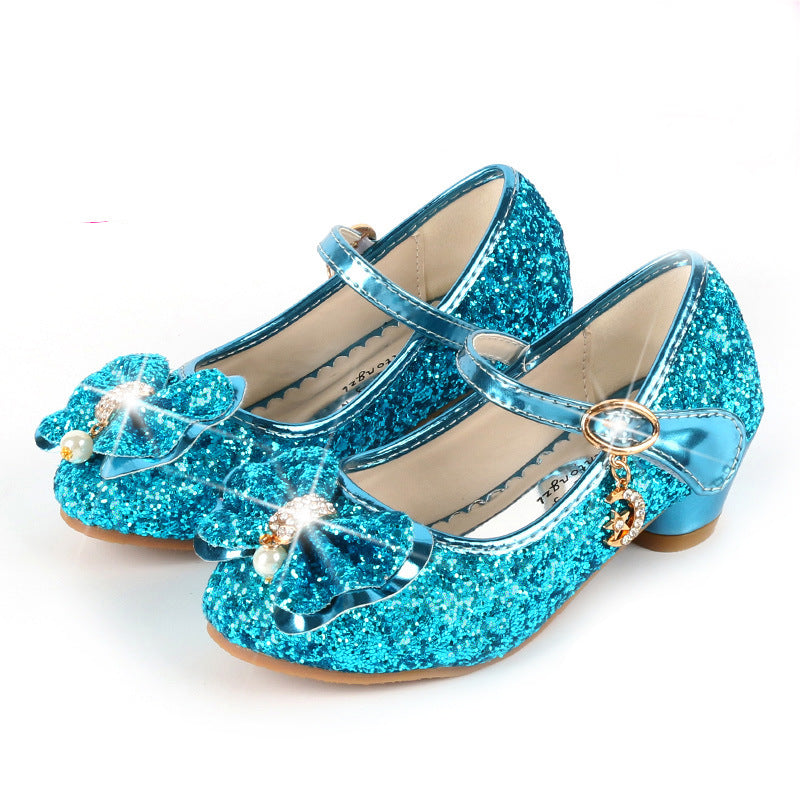 Girls Show High Heels Children Butterfly