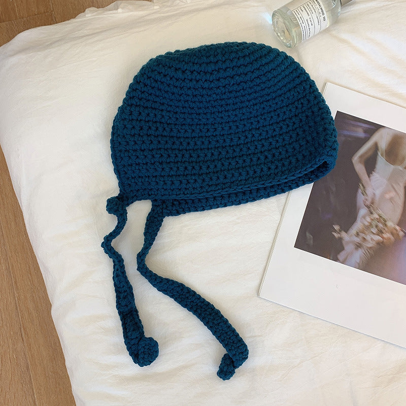 Cute Wool Hat Women All Match Retro