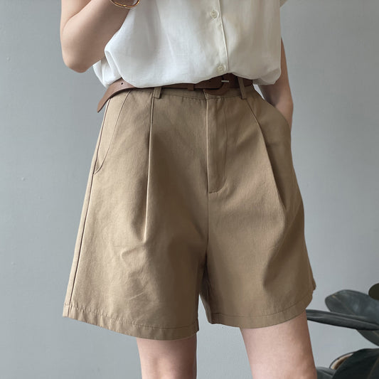 High Waist Slim Loose Straight Wide Leg Casual Pants