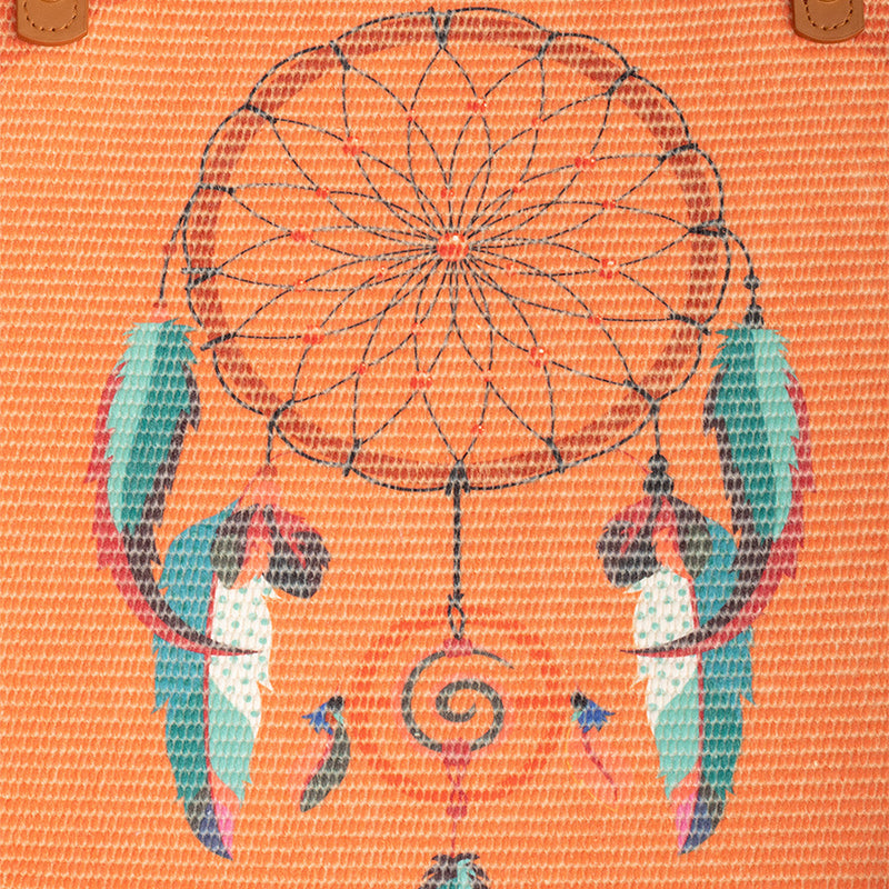 Bohemian Ethnic Style Canvas Bag Commuter Shoulder Bag Niche Design Large Capacity Shopping Bag Women Handbags