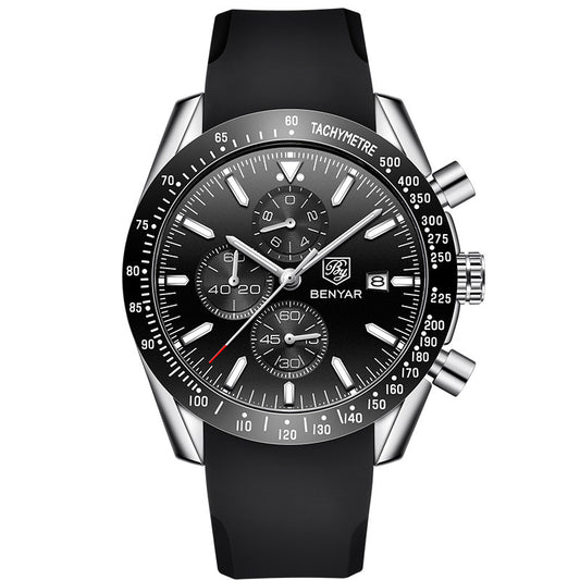 Binya explosion watch male quartz watch multi-function