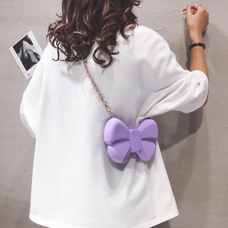 Cute Cartoon Bow Mobile Phone Bag All-match One Shoulder Messenger