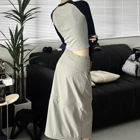 Women's High Waist Short Slim Bodice Top