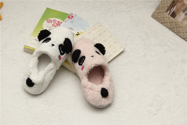 Red panda women's bag with slippers
