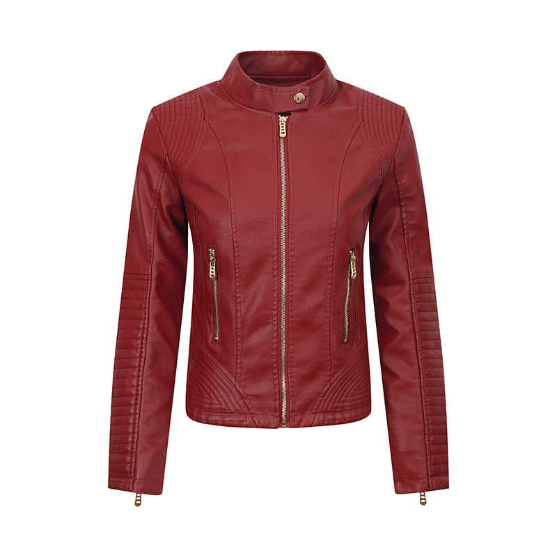 Veste en cuir best-seller mode pour femmes