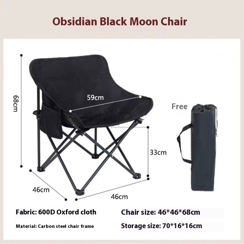 Outdoor Folding Chair Fishing Stool Leisure Armchair Art Sketching