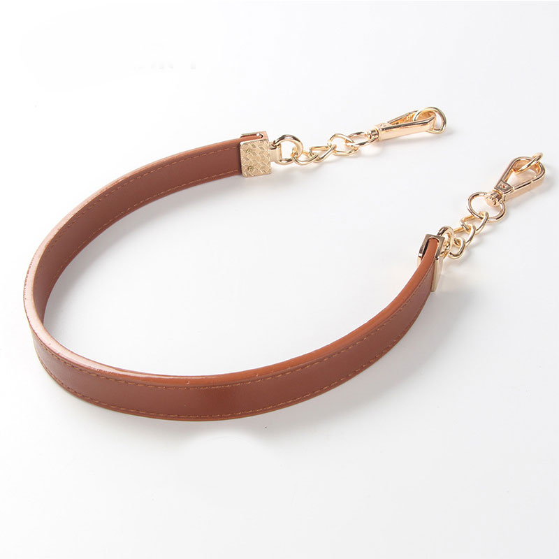 PU High-grade Light Gold Chain Handmade Cloth Diy Bag With Accessories