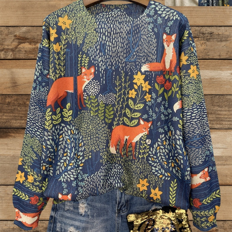 Women's Autumn Long Sleeve Knitted Loose Top