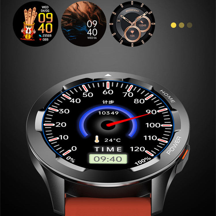 Smartwatch Bluetooth Opkald Fuld Cirkel Touch Puls
