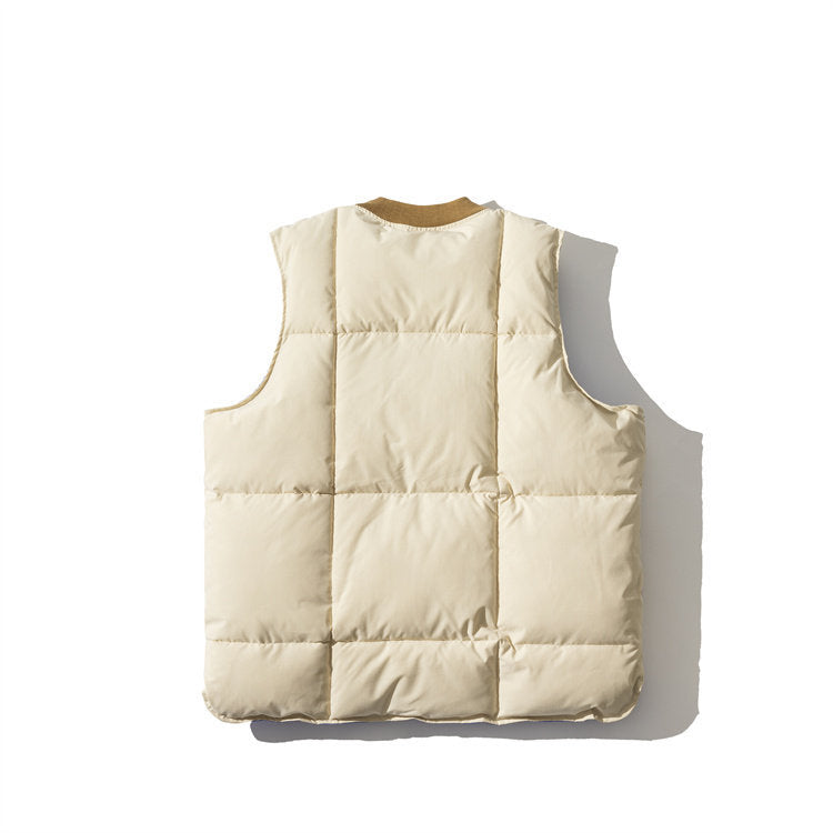 Men's Men's Literary And Artistic Color Matching Cotton Vest