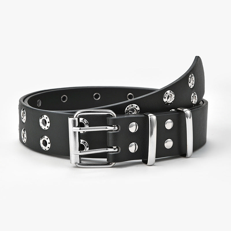 Double Breasted Waistband Hip-hop Chain Versatile