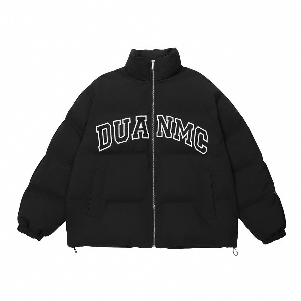 Fashion Loose Zipper Cotton-padded Coat