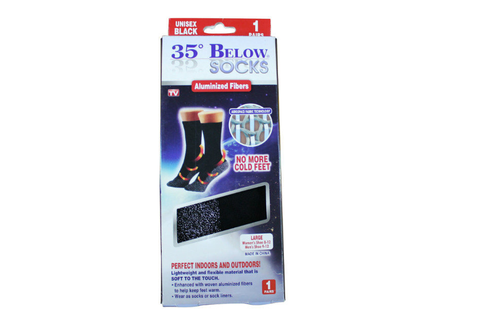 Aluminized Fiber Heating Socks 35 Degrees Warmth