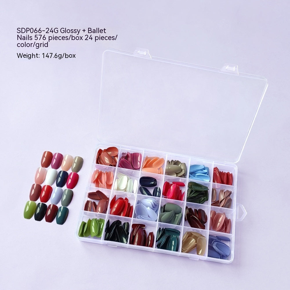 Solid Color Glossy Matte Square Plastic Box Ballet Wear Armor